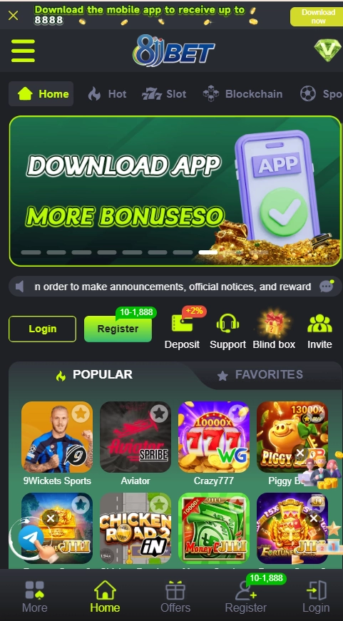 8jjbet Download